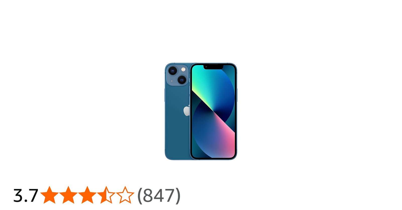 Amazon | 【整備済み品】 Apple iPhone 13 mini 256GB ブルー SIM