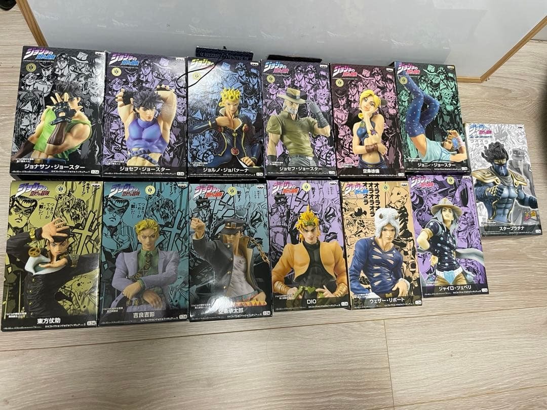 DXコレクションジョジョフィギュア 13体セット 楽天市場】ジョジョの奇妙な冒険 DXコレクション ジョジョフィギュア