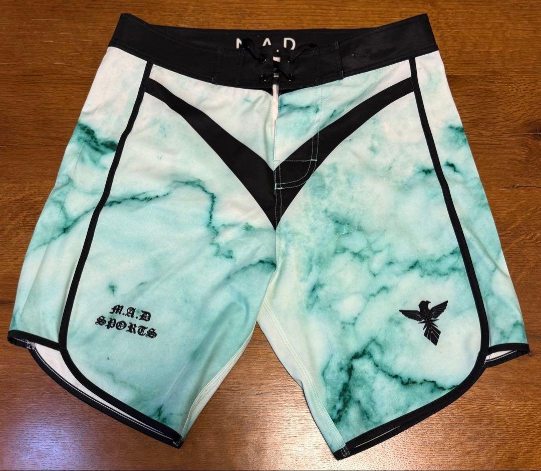 M.A.D SPORTS サイズ28 大理石柄ショートパンツ e66e3f6db8d76f20d57fd092d2d934